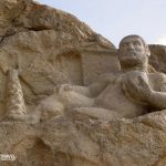 Statue of Hercules in Behistun