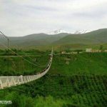 Meshginshahr suspension bridge